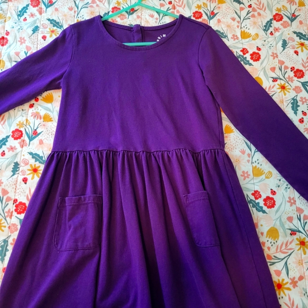 Primary purple dress size 8